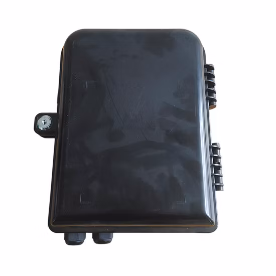 Boîte de terminaison de Fiber optique 1x16 cœurs, 16 Ports FTTH, séparateur FTTH, boîte de Distribution de Fiber optique en acier pour l'extérieur